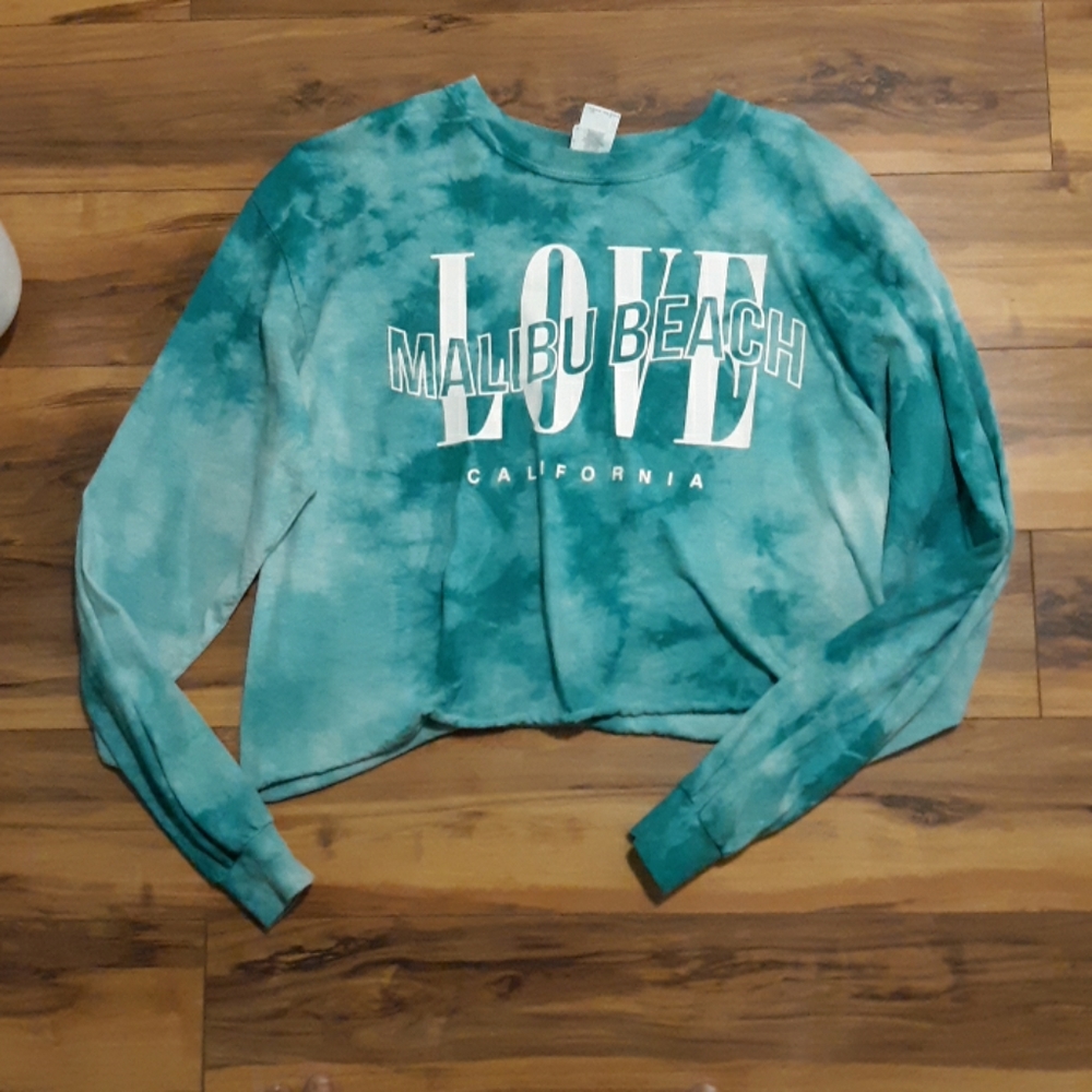 Tie-dye crop top